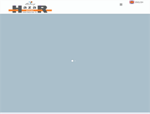 Tablet Screenshot of hazarmakina.com